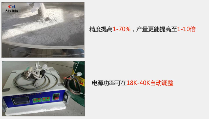 精度提高1—70%，產(chǎn)量更能提高至1-10倍  電源功率可在18K-40K自動(dòng)調(diào)整