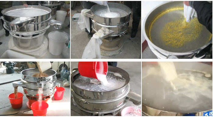 豆?jié){振動篩可適用于化工行業(yè)、食品行業(yè)、冶金礦業(yè)、公害處理等行業(yè)