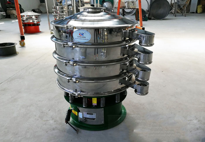 玉米淀粉專用振動篩分級、比重去石機、永磁滾筒和洗麥機等。